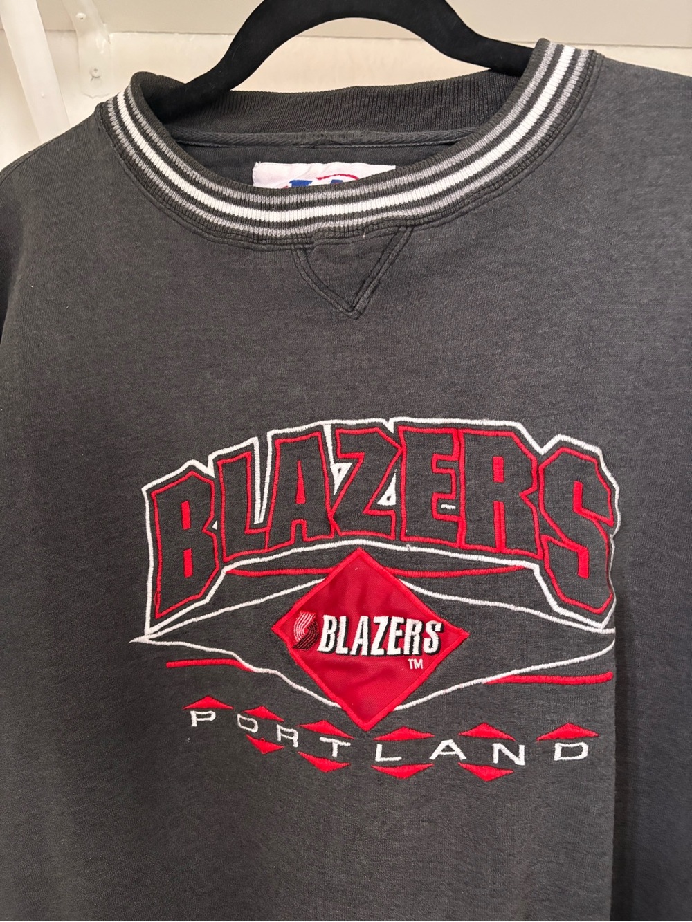 Vintage Portland Blazers Crewneck Sweatshirt